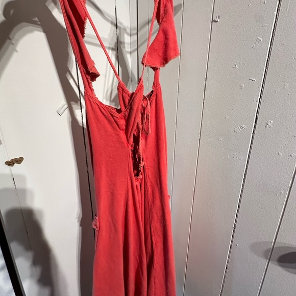 ANTHROPOLOGIE PILCRO Flutter Sleeve Dress with Button Detail - Picture 4 of 4